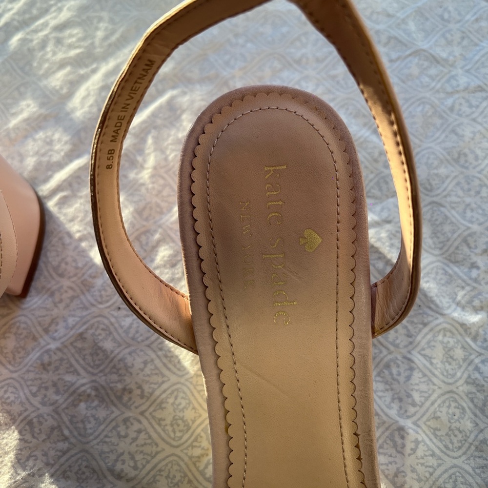 Kate Spade Blush Floral Sandals - Picture 2 of 8